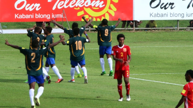 Islas Salomón venció a Papúa Nueva Guinea y mantuvo vivo el sueño mundialista