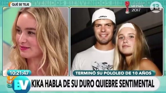 Kika Silva lloró al recordar el fin de su amor eterno
