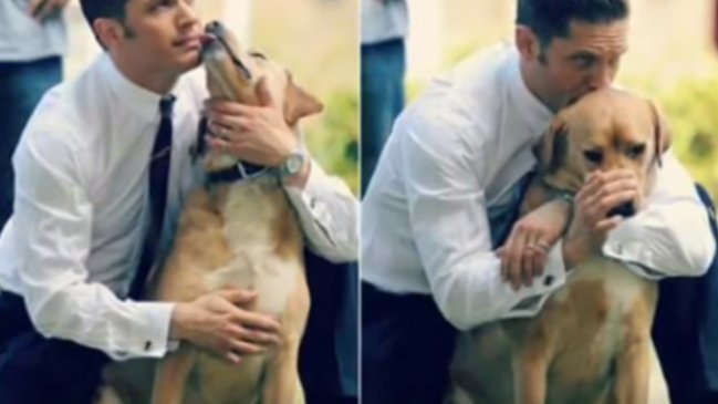 La emotiva carta de Tom Hardy por la muerte de su perro