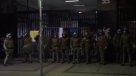 Carabineros desalojó la toma del Instituto Nacional