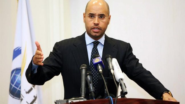 Milicia liberó al segundo hijo de Gadafi, retenido desde 2011