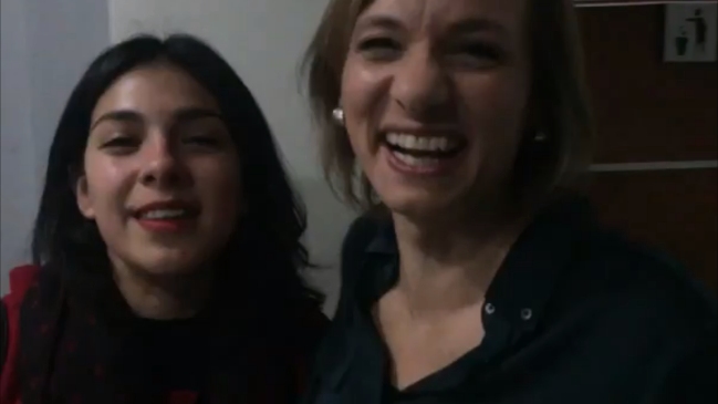 El distendido encuentro entre Carolina Goic y Karol Cariola