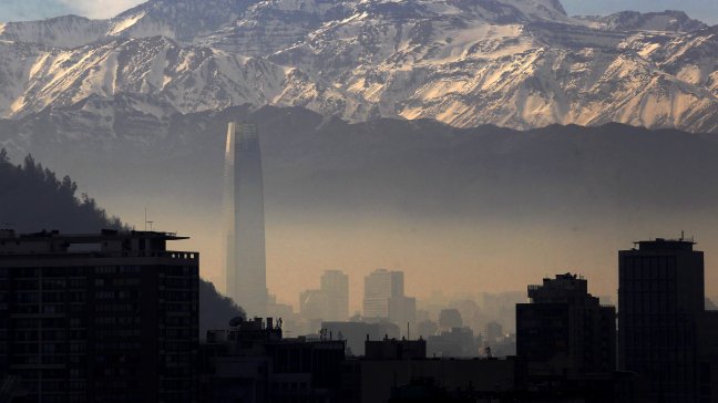 Región Metropolitana tendrá sexta alerta ambiental consecutiva este jueves