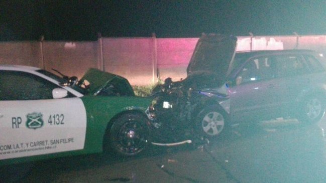Dos personas fallecieron al ser chocadas por Carabineros