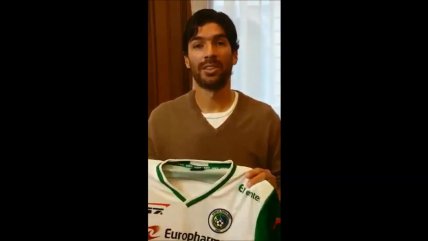   El saludo de Sebastián Abreu a los hinchas de Puerto Montt 
