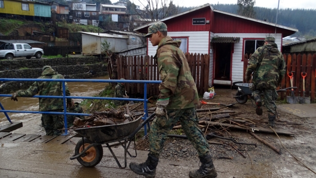 Balance de Onemi por sistema frontal: Cuatro muertos y cerca de 3.000 damnificados