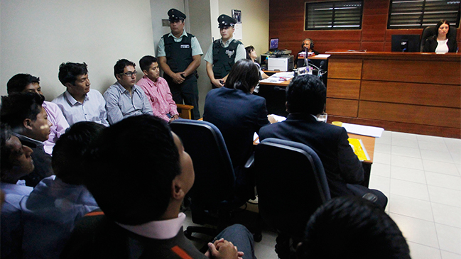 Bolivianos detenidos en Chile 