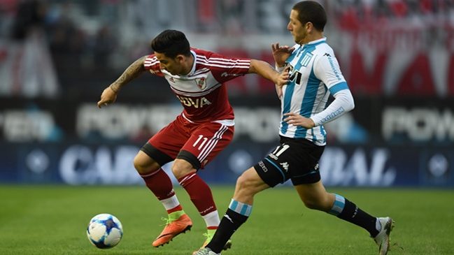 River Plate perdió ante Racing y se bajó de la lucha por el título en Argentina