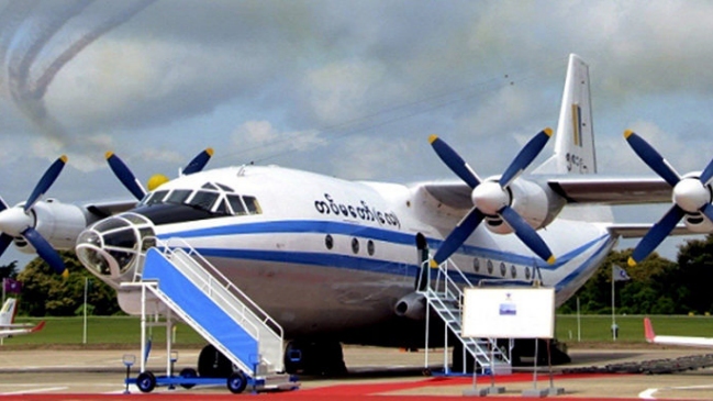 Recuperaron la caja negra del avión militar birmano que se estrelló en el mar