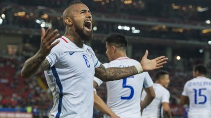Arturo Vidal: Chile se vio muy concentrado, muy intenso