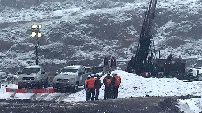 Hermano de minero atrapado: 