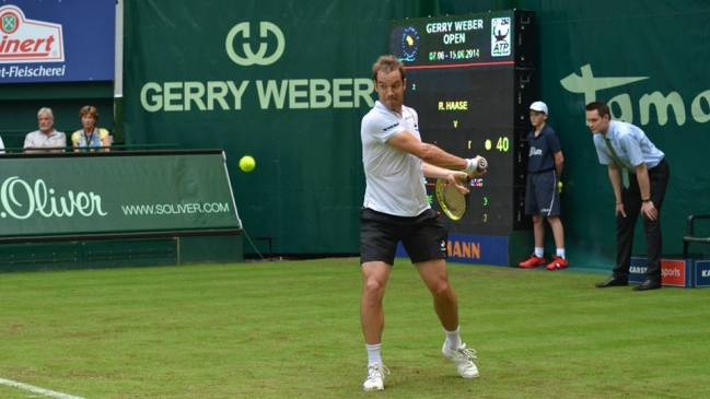 Richard Gasquet ganó duelo francés a Gael Monfils en el ATP de Halle