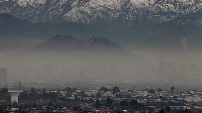 Intendencia decretó la tercera alerta ambiental consecutiva para Santiago