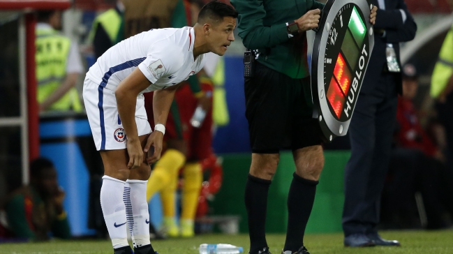 Alexis se perfila como titular para duelo ante Alemania