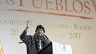 Evo Morales honró a bolivianos \