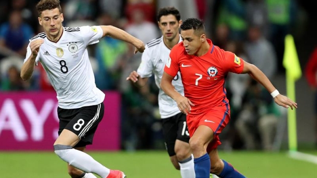 Chile y Alemania chocan por la segunda fecha del Grupo B de la Copa Confederaciones