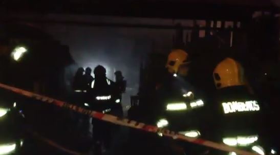 Al menos 50 familias damnificadas tras incendio en cité de Padre Hurtado