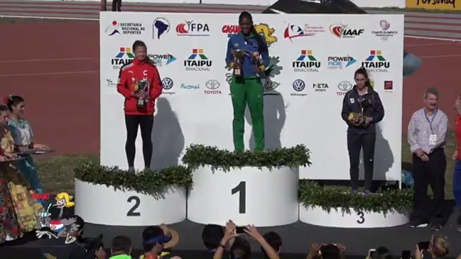 Javiera Brahm destacó en el heptatlón del Sudamericano de Atletismo con el segundo lugar