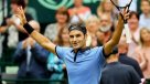 Roger Federer logró su noveno título de campeón en el ATP 500 de Halle