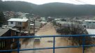 Sistema frontal golpea zona centro sur con inundaciones y marejadas