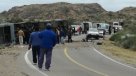 Aumentan a 15 los fallecidos por volcamiento de bus en Argentina
