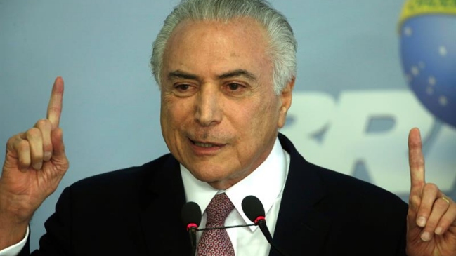 Temer aseguró tener una 