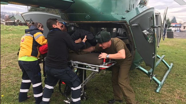 Integrante de grupo de excursionistas perdido en Lonquimay: No estábamos bien preparados