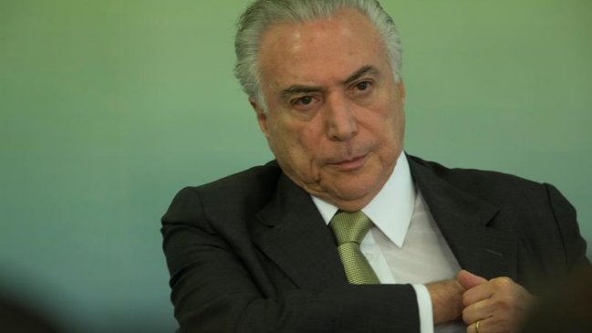 Brasil: Corte Suprema remitió al Congreso la denuncia por corrupción contra Temer