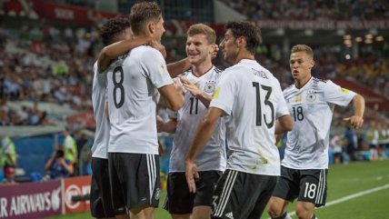   Timo Werner convirtió la tercera cifra de Alemania sobre México 