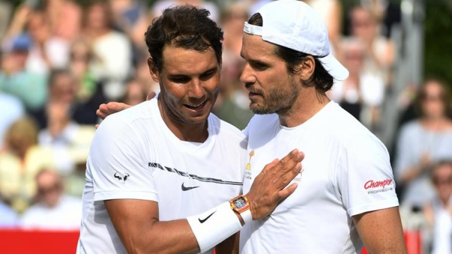 Rafael Nadal venció a Tommy Haas en la exhibición de Hurlingham