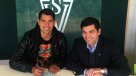 Enzo Gutiérrez fue presentado como el octavo refuerzo de Santiago Wanderers