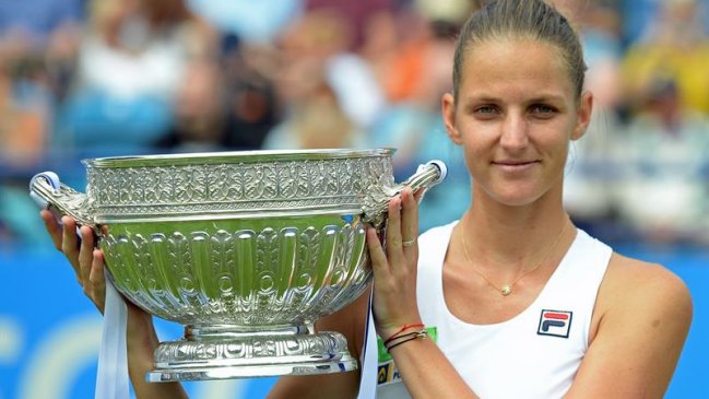 Pliskova sometió a Wozniacki y se quedó con el título en Eastbourne