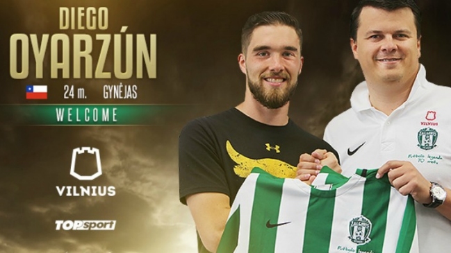 Diego Oyarzún dejó Palestino para fichar en equipo que jugará la Champions League