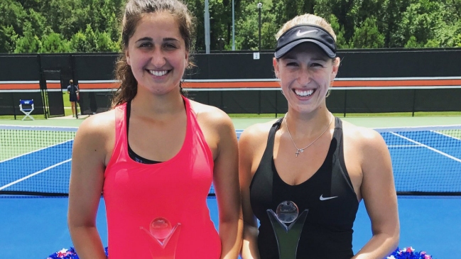 Alexa Guarachi se proclamó campeona de dobles en el ITF de Auburn