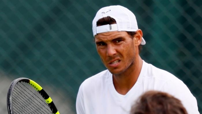Nadal le deseó suerte a Garín en Wimbledon y lo aconsejó: Debe ser más estable mentalmente