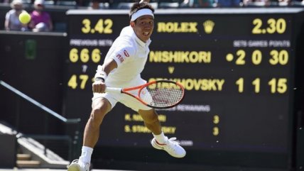 Kei Nishikori y Jo-Wilfried Tsonga avanzaron a la tercera ronda de Wimbledon