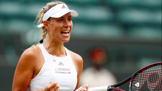 Angelique Kerber tuvo que batallar para dejar en el camino a Kirsten Flipkens en Wimbledon