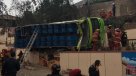 Al menos dos chilenos murieron en fatal volcamiento de un bus en Lima