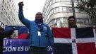 Inmigrantes protestaron en Santiago y Valparaíso