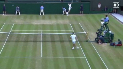  Nadal y Muller protagonizaron el punto más espectacular de Wimbledon 