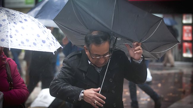 Meteorología prevé lluvioso término de semana en la zona central