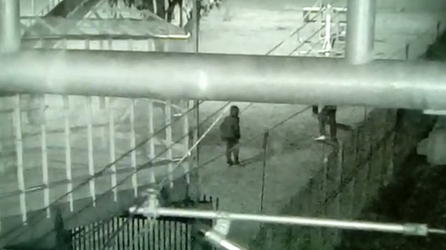 Carabineros detuvo a seis menores por lanzar piedras contra tren en Pedro Aguirre Cerda