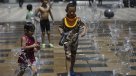 La alerta por calor en Pekín