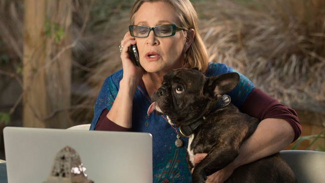 Carrie Fisher obtiene una nominación póstuma a los premios Emmy