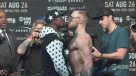 Nuevo cara a cara entre Mayweather y McGregor casi termina a los golpes