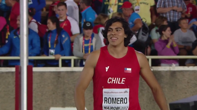 ¡Histórico! Claudio Romero ganó el oro en lanzamiento de disco en el Mundial sub 18 de Kenia