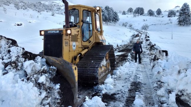Hasta 12 grados bajo cero se sintieron en regiones del sur de Chile
