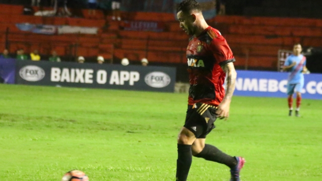 Eugenio Mena actuó en derrota de Sport Recife a manos de Botafogo