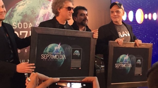 Miembros de Soda Stereo sobre 