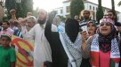 Manifestación en solidaridad con Palestina en Marruecos
